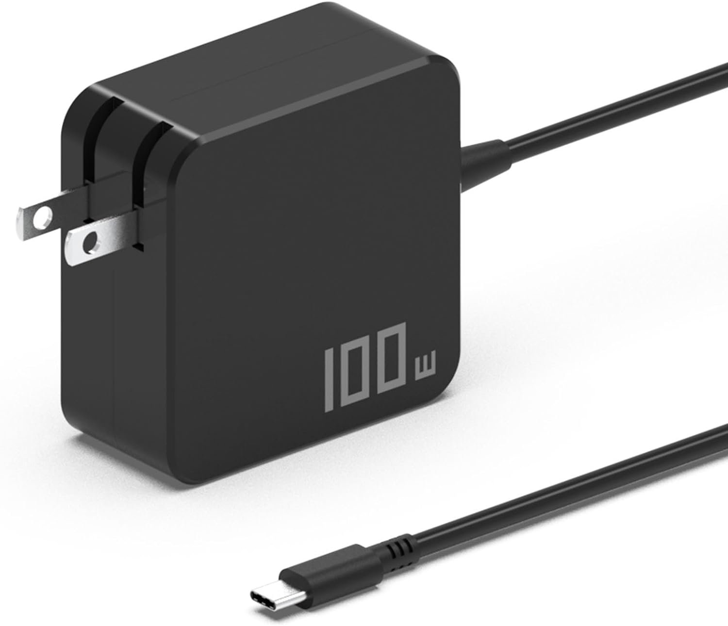 USB-C-Laptop-Charger, 100W-USB-C-Charger Fast Charger Replacement for Asus ROG Flow, Lenovo ThinkPad, HP, Acer Laptops and All USB – C Port Devices, Charge Type-C 100W 96W 90W 87W 65W 45W 30W Device