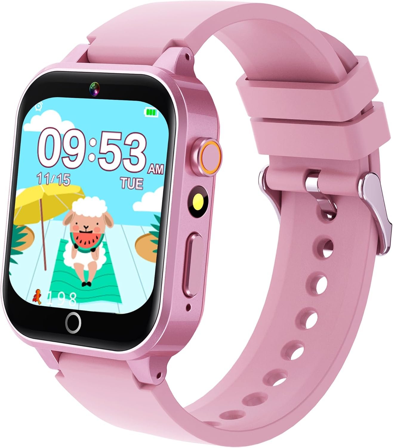 Kids Smartwatch for Boys Girls, Smart Watch for Kids 4-12 Years Old, 26 Games HD Touch Screen, Camera Alarm Clock Music Player Puzzle Game Toys, Kids Watch for Boys Girls Toys Birthday Gifts