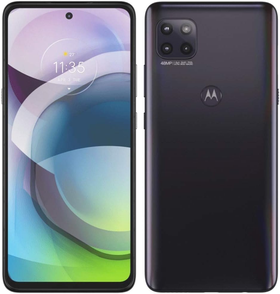 Motorola One 5G UW Ace (64GB, 4GB) 6.7″, Snapdragon 750G, 5000mAh Battery (US Model Only for Verizon, Visable, Straight Talk, Total, Xfinity) XT21131PP (w/Fast Charger, Volcanic Grey)