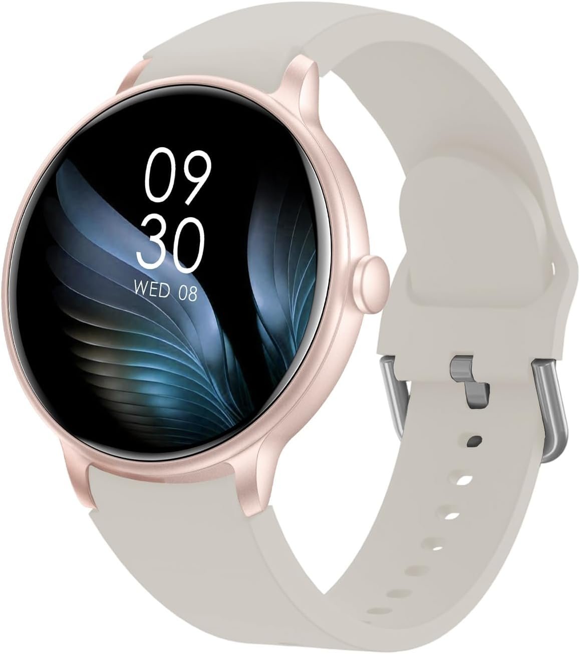 Smart Watch, 1.43’’ AMOLED Smart Watches for Men Women (Answer/Make Call), Fitness Tracker with Heart Rate/Sleep Monitor, IP68 Waterproof Activity Tracker, Pedometer for Android iOS