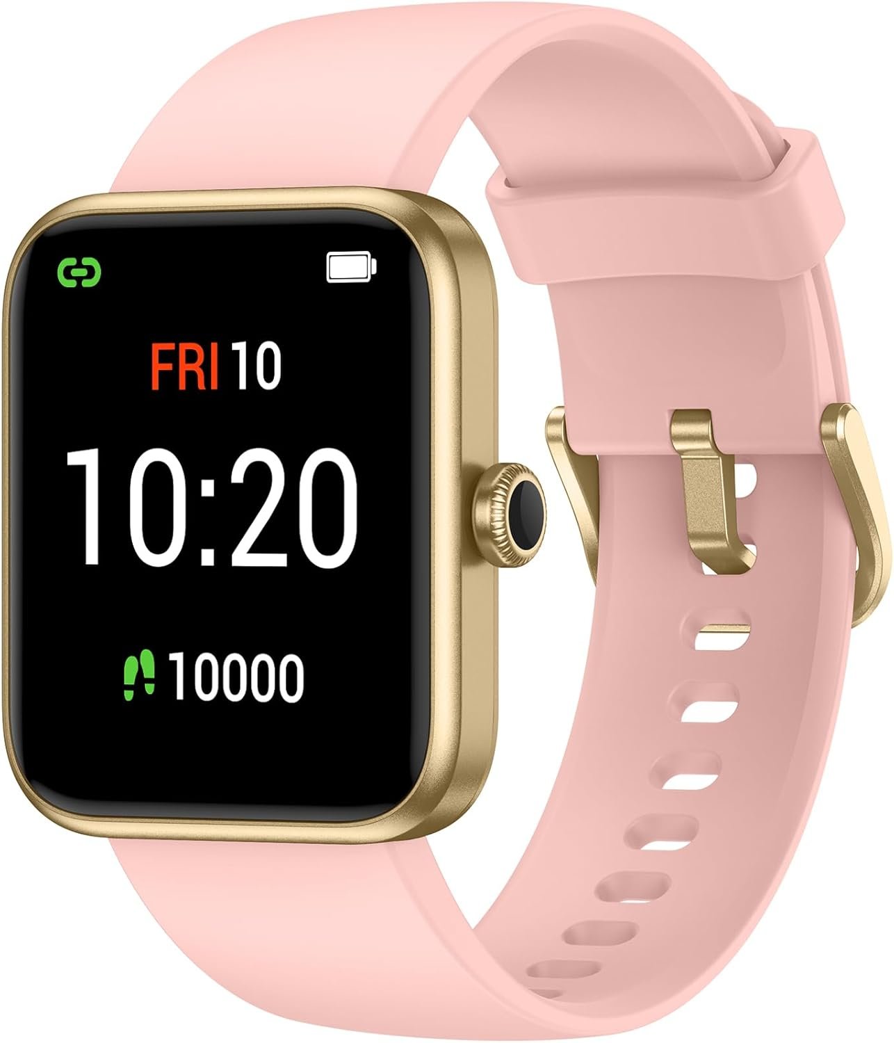 Smart Watch, Fitness Tracker with Heart Rate Monitor, Blood Oxygen, Sleep Tracking, 41mm Smartwatch Waterproof with Pedometer for Women Men Watch Compatible with Android iOS Phones