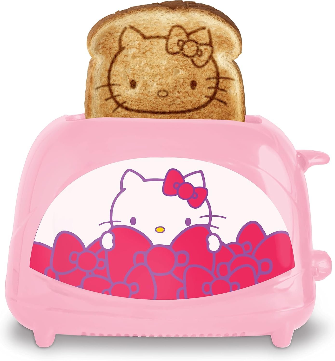 Uncanny Brands Hello Kitty Two-Slice Toaster- Toasts Your Favorite Kitty On Your Toast