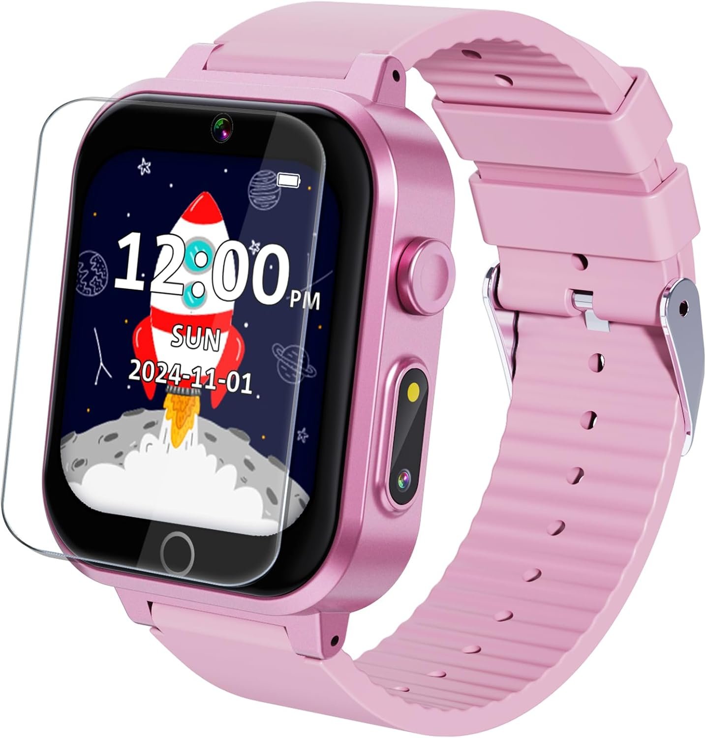 Smart Watch for Kids with Dual Cameras Music Player Educational Birthday Gifts Toys for 6 7 8 9 10 11 12 Year Old Girls