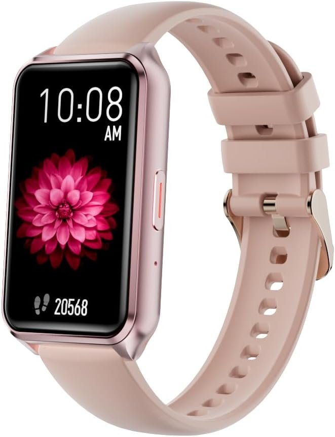 Smart Watch Fitness Tracker with Make Call 24/7 Heart Rate Blood Pressure Sleep Monitor, 100+ Sports Modes, Calorie Step Counter for Walking, IP68 Waterproof, Smart Watches for Women Men