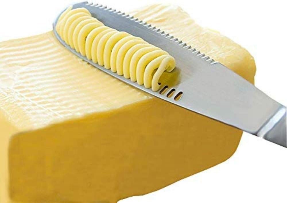 Stainless Steel Butter Spreader, Butter Knife – 3 in 1 Kitchen Gadgets (1)