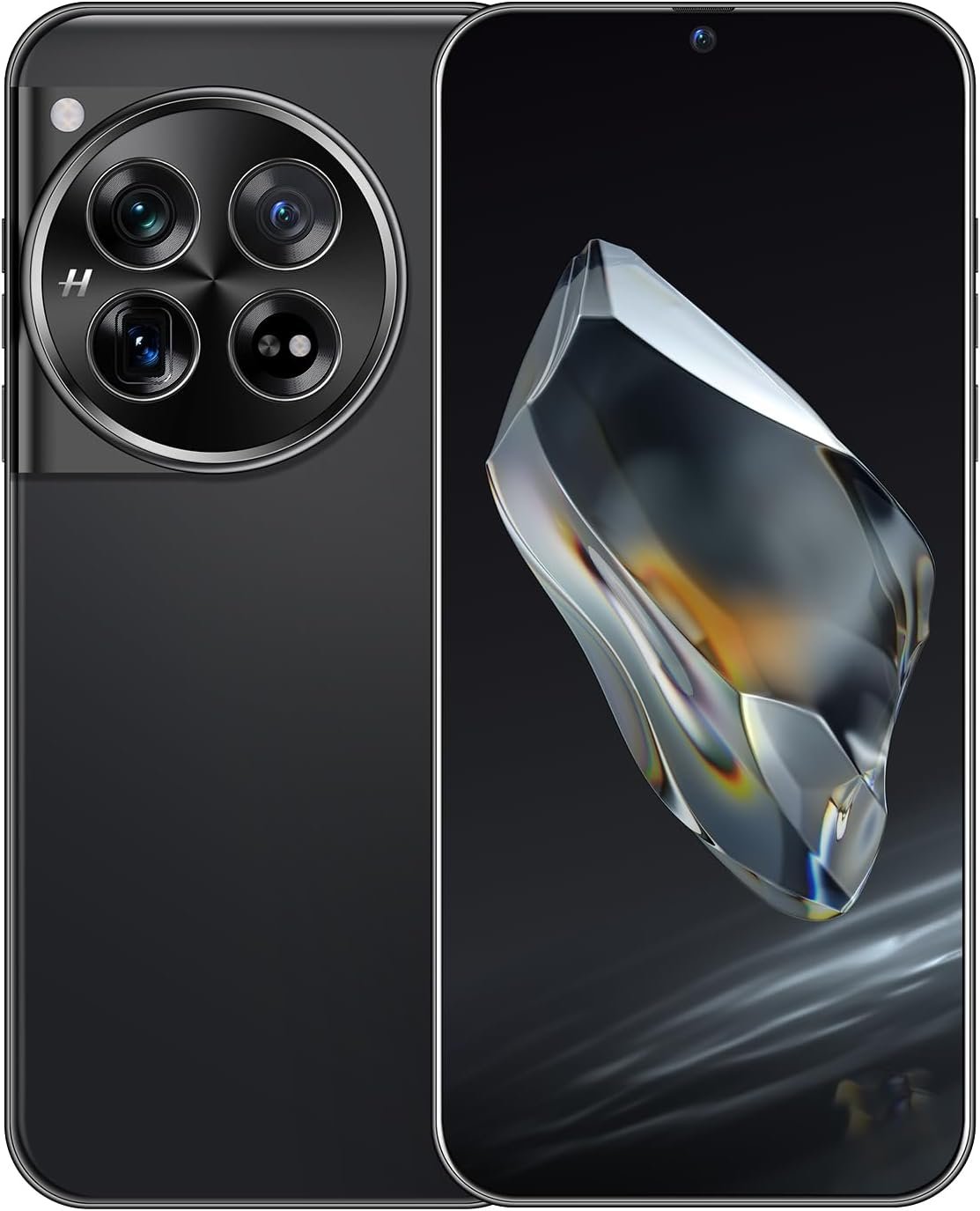 Unlocked Cell Phones 5G Smartphone Android 13 Unlocked Phones 8GB+256GB Snapdragon 8Gen2 6.82″ HD Screen 32MP+50MP 6800mAh Dual SIM 5G Smartphone/Fingerprint Lock/GPS (Silky Black)