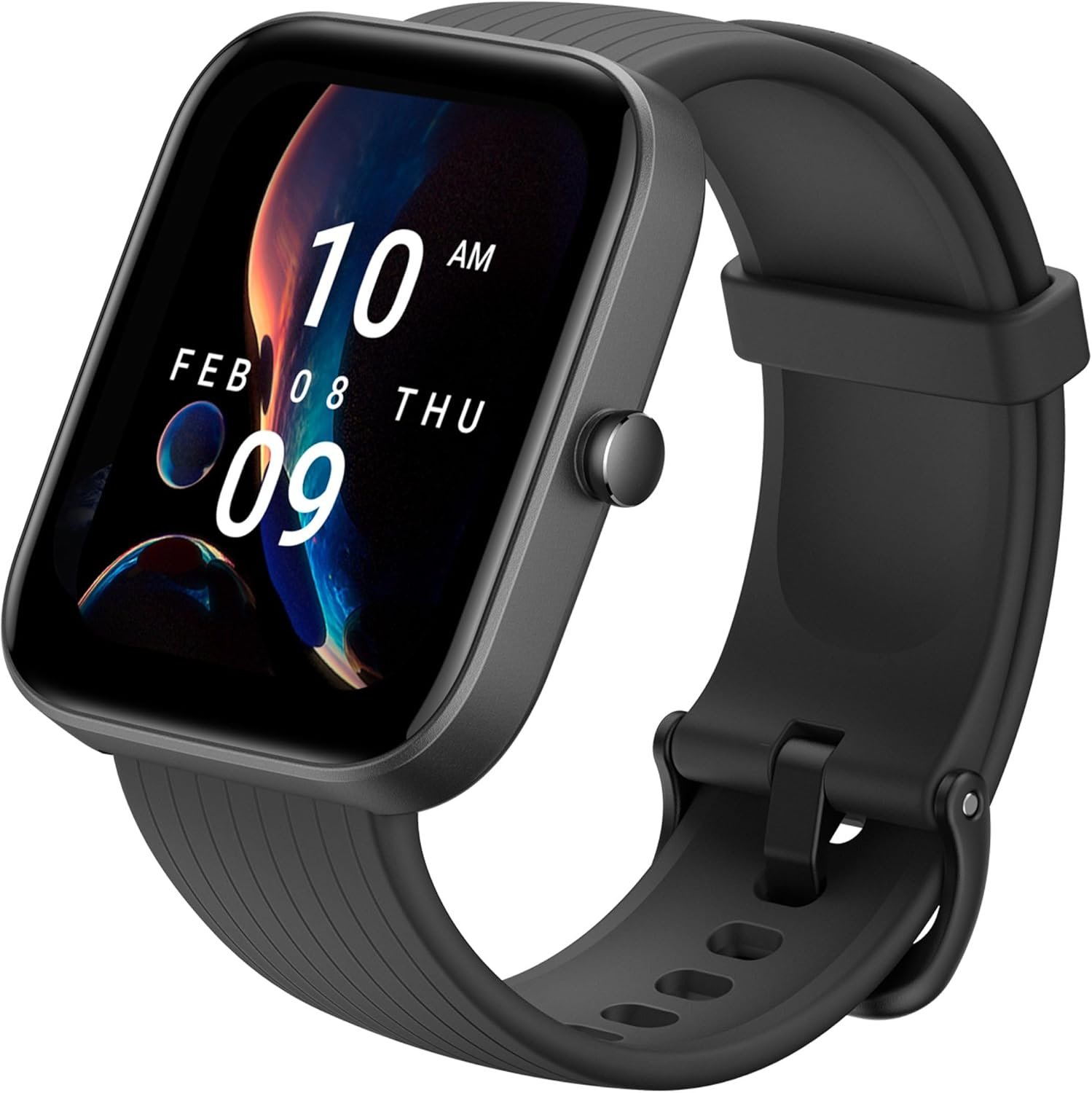 Amazfit Bip 3 Pro Smart Watch for Men, GPS, 14-Day Battery Life, Activity Fitness Tracker with 60+ Sports Modes, Water Resistant, Sleep & Heart Rate Monitor, for Android Phone & iPhone, Black