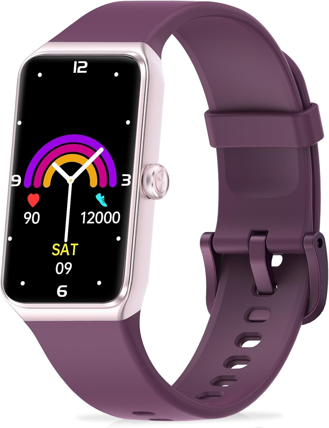 Fitness Tracker, Fitness Watch with 24/7 Heart Rate, Blood Pressure, Step Counter Sleep Tracking, Activity Pedometer for Women Men