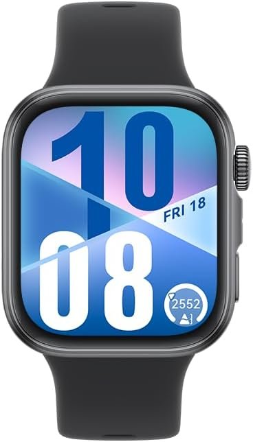 HUAWEI Watch FIT 4 smartwatch, 1.82″ Large Display, Up to 10-Day Battery Life, Dual Band GPS, 100+ Sports Modes, Fitness Health Tracker, Emotional Assistant, Compatible with Android iOS, Black