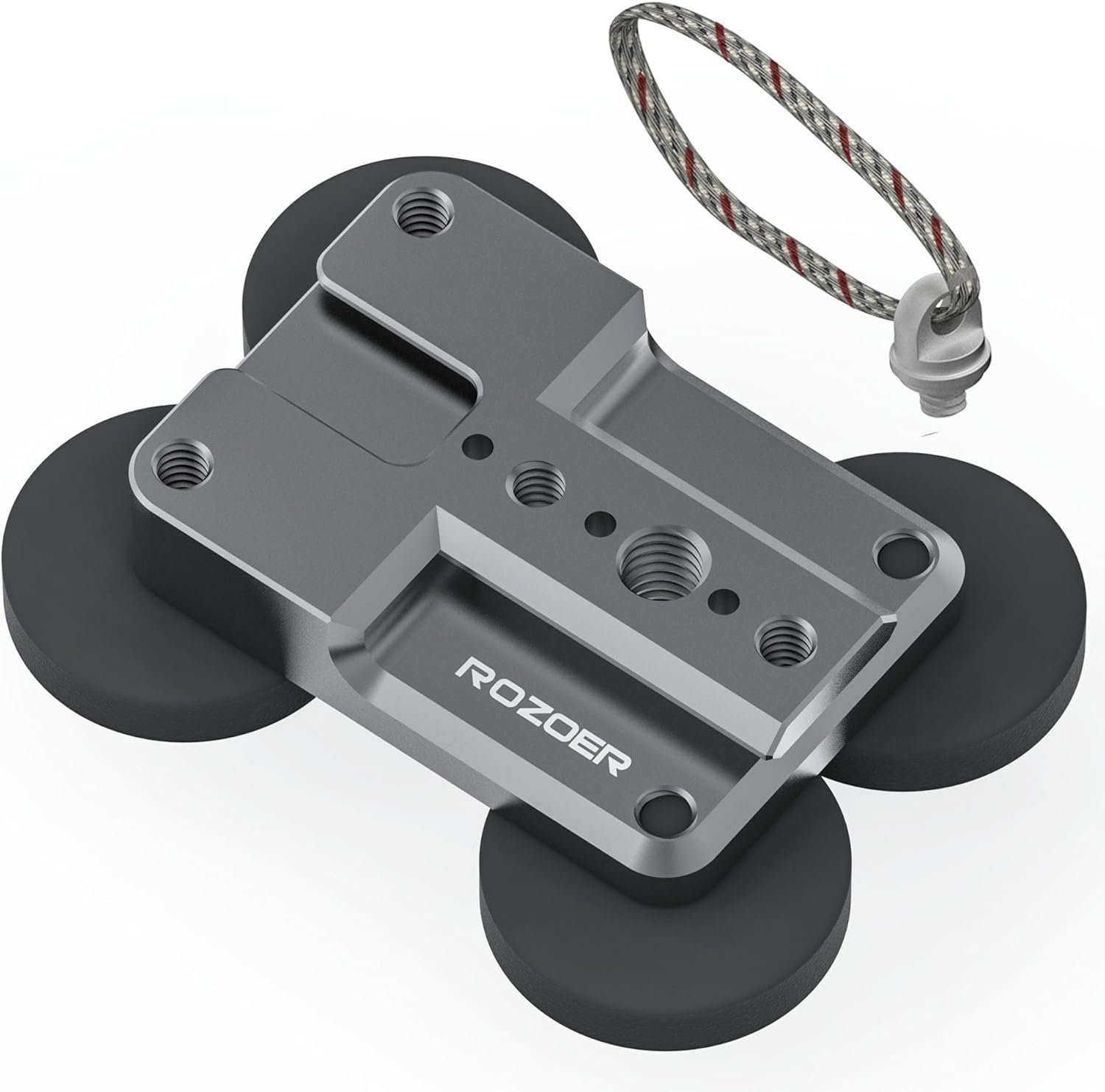 Magnetic Camera Mount Baseplate for Cameras, Action Camera, and Smartphones, Magnetic Car Mount Baseplate and Gym Camera Holder