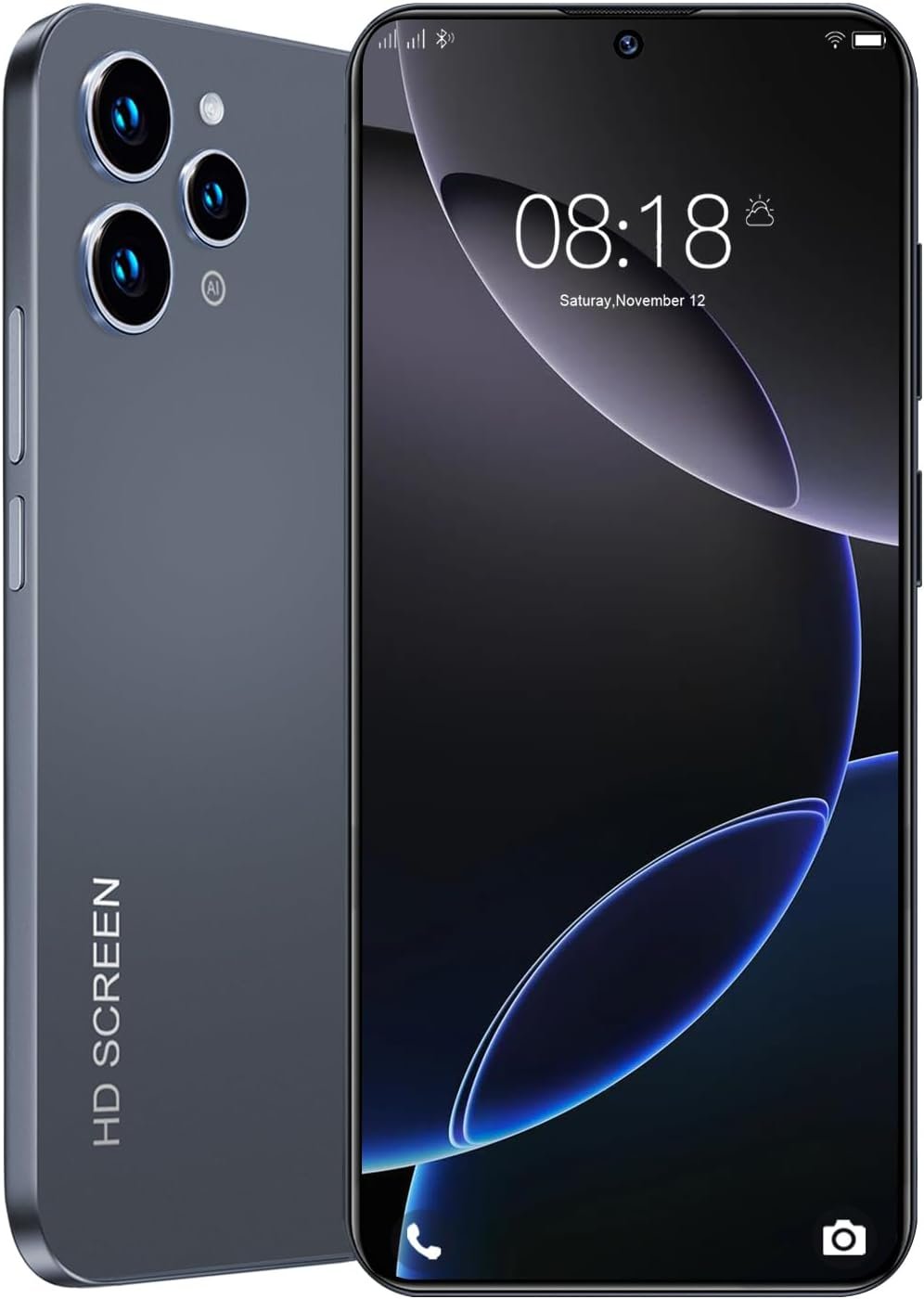 Note 14 5G (12+512GB) Unlocked 5G Cell Phone,Dimensity 6100+ 14.0 Core Processor Android 13 Unlock Phones,72MP Main Camera Android Smartphones,6.90″ Large Screen Mobile Phone,US (Blue)