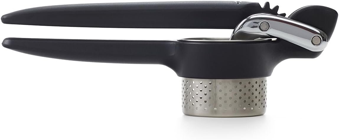 Chef’n Potato Ricer and Vegetable Ricer, Heavy Duty Press and Mash Kitchen Tool, Black