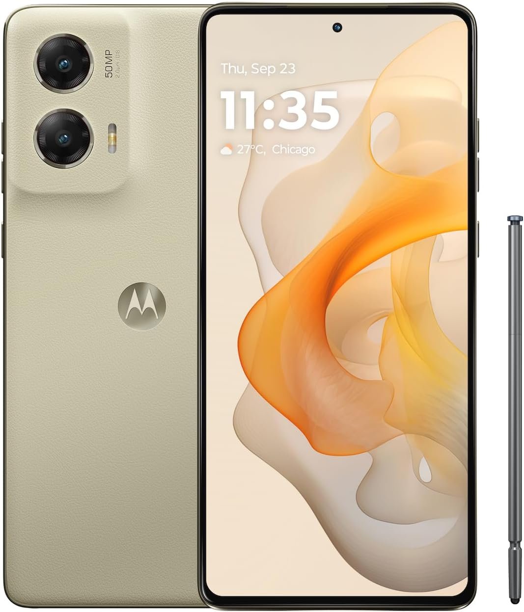 Motorola Moto G Stylus 5G | 2024 | Unlocked | Made for US 8/256GB | 50MP Camera | Caramel Latte