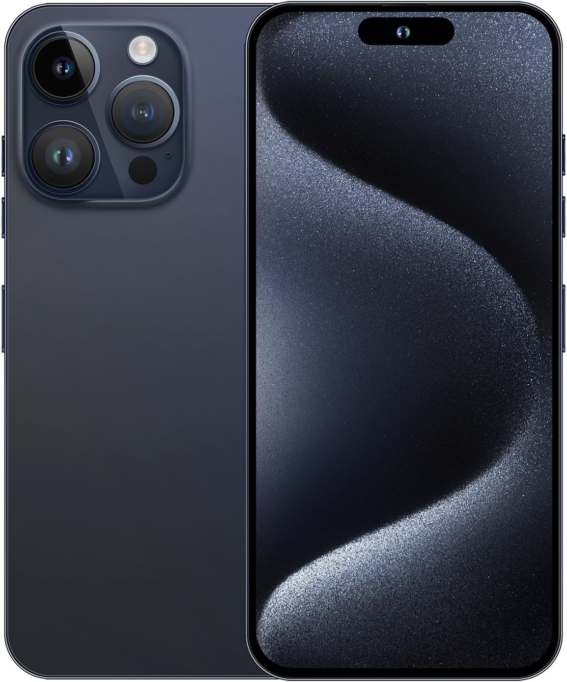 Unlocked Android Phone A15 PROMAX Android 13 Cell Phone with Dynamic Island 6GB+256GB 6800mAh,HD Screen 48MP+108MP Camera Cell Phone with 5G Dual SIM Smart Phone (Blue Titanium)